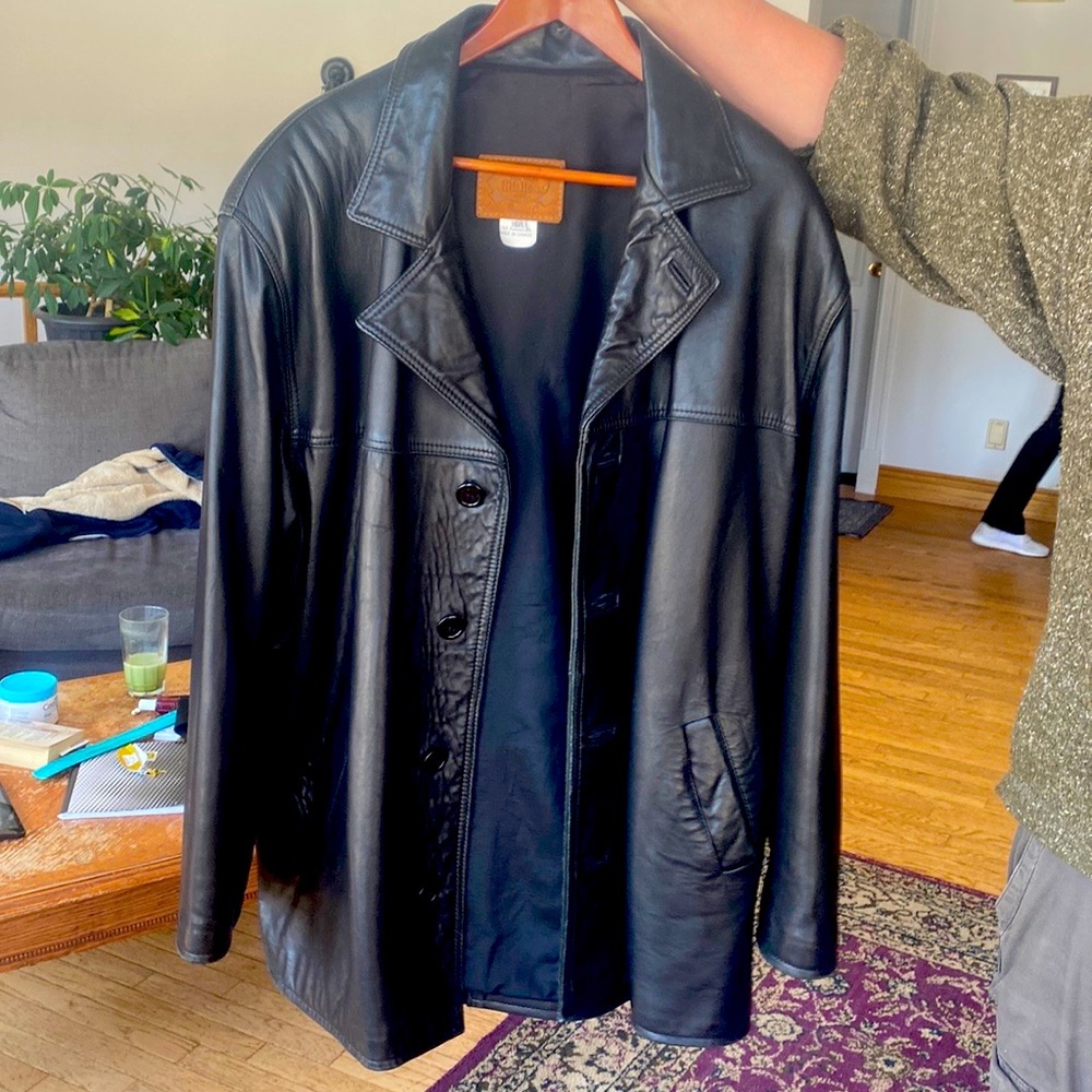 The coat says large but is really XL